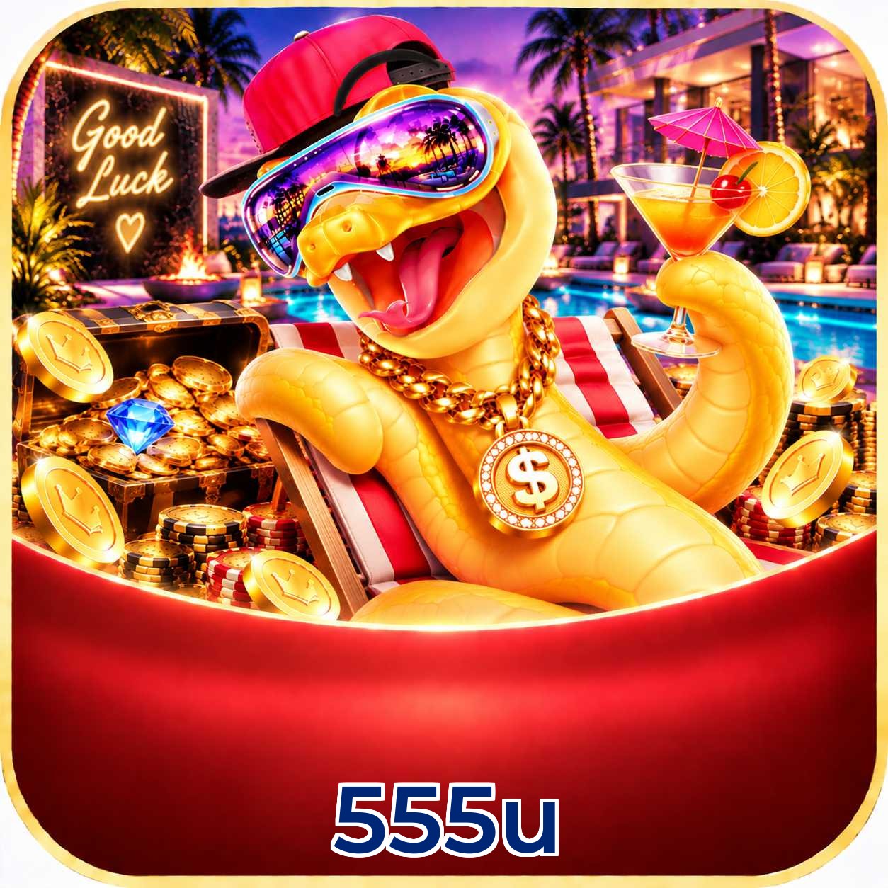 555u